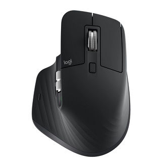 Logitech MX MASTER 3S PERFORMANCE WIRELESS MOUSE - BLACK: 910-006556