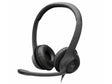 Logitech Padded H390 USB Headset - Stereo - USB - Wired - 20 Hz - 20 kHz - Over-the-head - Binaural - Circumaural - 8 ft Cable - Noise Cancelling Microphone - Black, Silver - Creation Networks