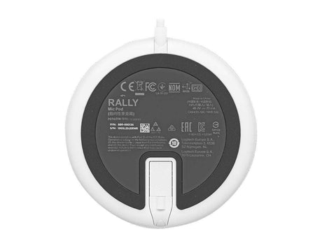 Logitech Rally Plus UHD 4K conference Solution including two speakers and two mic pods for Large Rooms (White Mic Pods)- 960-001398 - Creation Networks