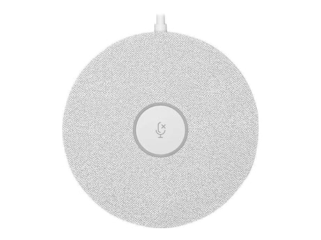 Logitech Rally Plus UHD 4K conference Solution including two speakers and two mic pods for Large Rooms (White Mic Pods)- 960-001398 - Creation Networks