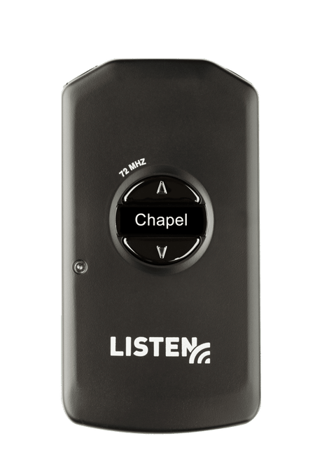 Listen Technologies MH-4200-072 – Meeting House Receiver RF Listen Technologies