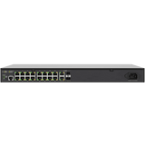 Luxul SW-505-16P-R 16 PoE+ | 2 Combo RJ45/SFP Ports - 1Gb L2/L3 Managed Switch, US Power Cord - Creation Networks