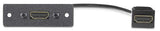 Extron One HDMI Female to Female on 10" Pigtail White