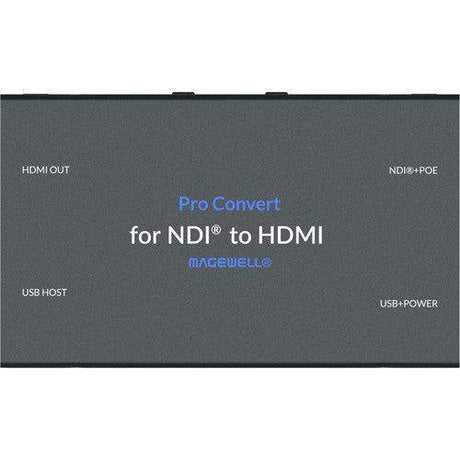Magewell Pro Convert for NDI to AIO - Creation Networks