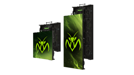 Planar Mantis Flight Case – Four 500x1000mm Cabinets Video Wall Planar