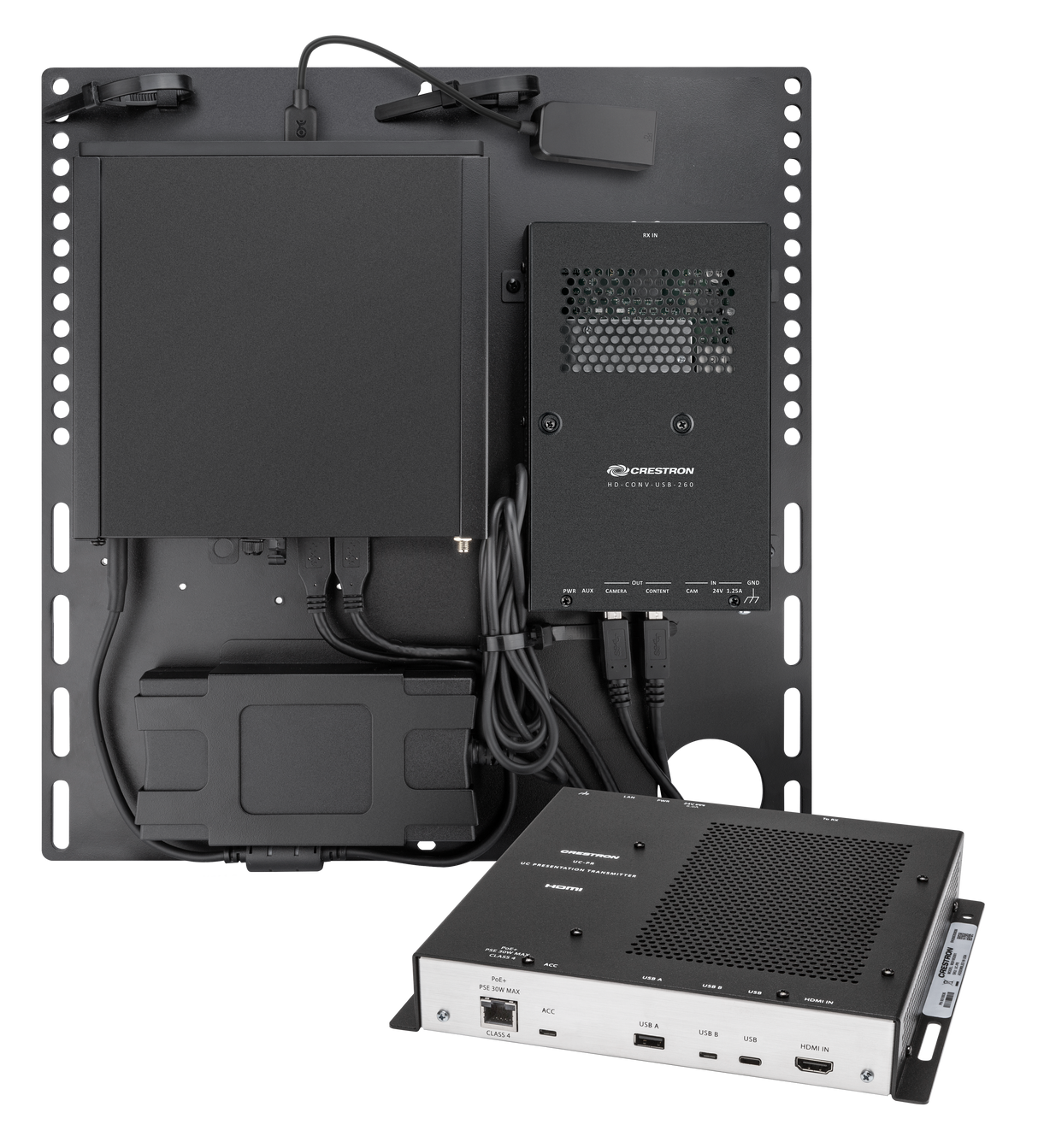 Crestron Flex Standard to Advanced Room Upgrade with Teams Rooms and BYOD | UC-ENGINE-BRKT-T-UPGRD-BRKTX Crestron