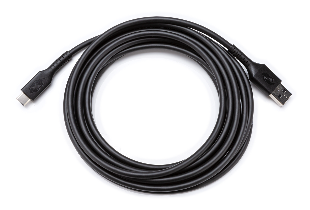 Crestron CBL-USB2-A-C-12 – USB Cable, USB-A Male to USB-C Male, USB 2.0, 12 ft Crestron