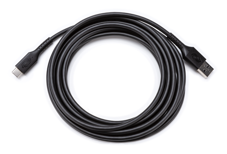 Crestron CBL-USB2-A-C-12 – USB Cable, USB-A Male to USB-C Male, USB 2.0, 12 ft Audio & Video Cables Crestron