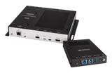 Crestron Collab Classroom — Microsoft Teams Rooms with 1 Beyond i12D 3-Camera Intelligent Switching, Sennheiser Ceiling Mic and PoE Speakers Video Conferencing System Bundle Crestron