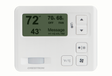 Crestron CHV-TSTAT-FCU-PIR-10-W-T – 0-10V Fan-Coil Thermostat with PIR, White Textured Crestron