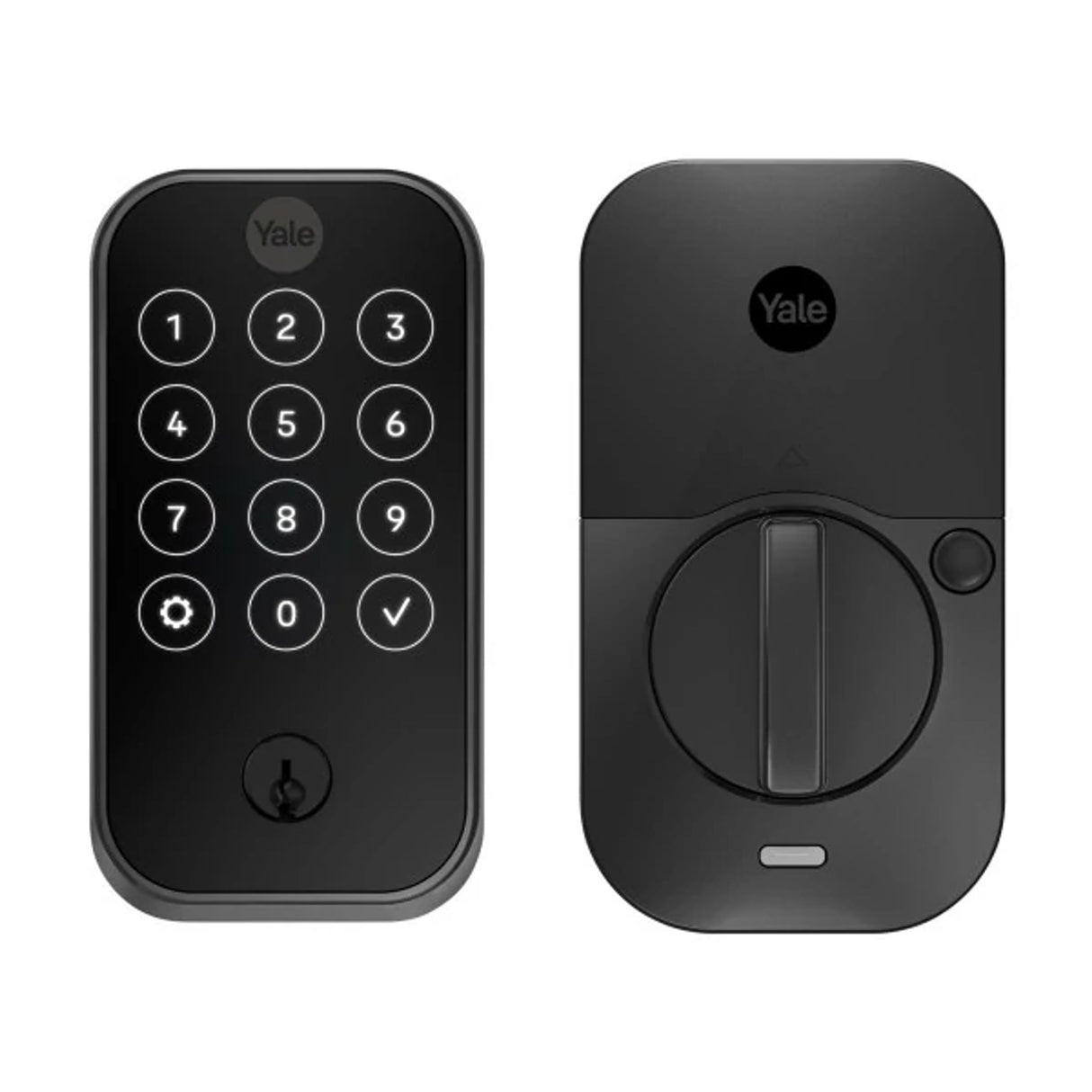Crestron CLK-YL-YRD624-CR2-BSP – Yale Pro 2 Deadbolt with Touchscreen Keypad, infiNET EX, Black Suede Crestron