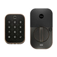 Crestron CLK-YL-YRD634-CR2-0BP – Yale Pro 2 Key Free Deadbolt with Push Button Keypad, Oil Rubbed Bronze Door Hardware Crestron