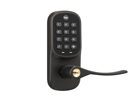 Crestron CLK-YL-YRL216-CR2-OBP – Yale Assure Lever Lock, infiNET EX, Oil-Rubbed Bronze Automation Control Modules Crestron