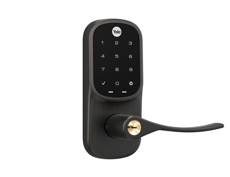 Crestron CLK-YL-YRL226-CR2-OBP – Yale Assure Lever Lock, Touchscreen, Oil Rubbed Bronze Door Hardware Crestron