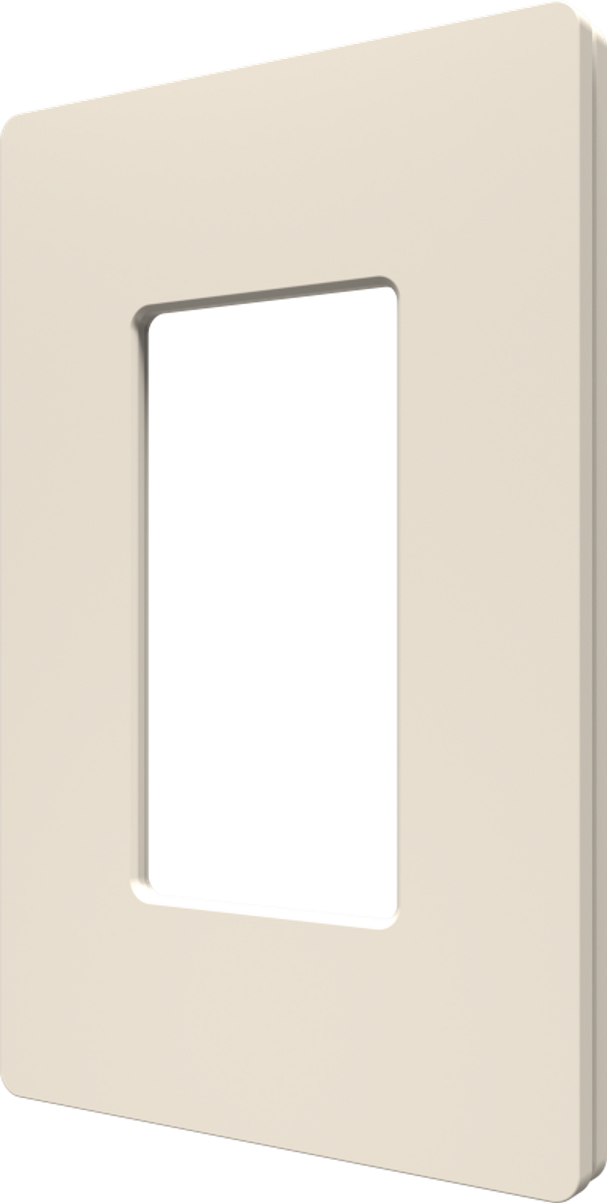 Crestron CM2-FP-G1-A-T – Cameo 2 Faceplate, 1-Gang, Almond Textured Lighting Controls Crestron