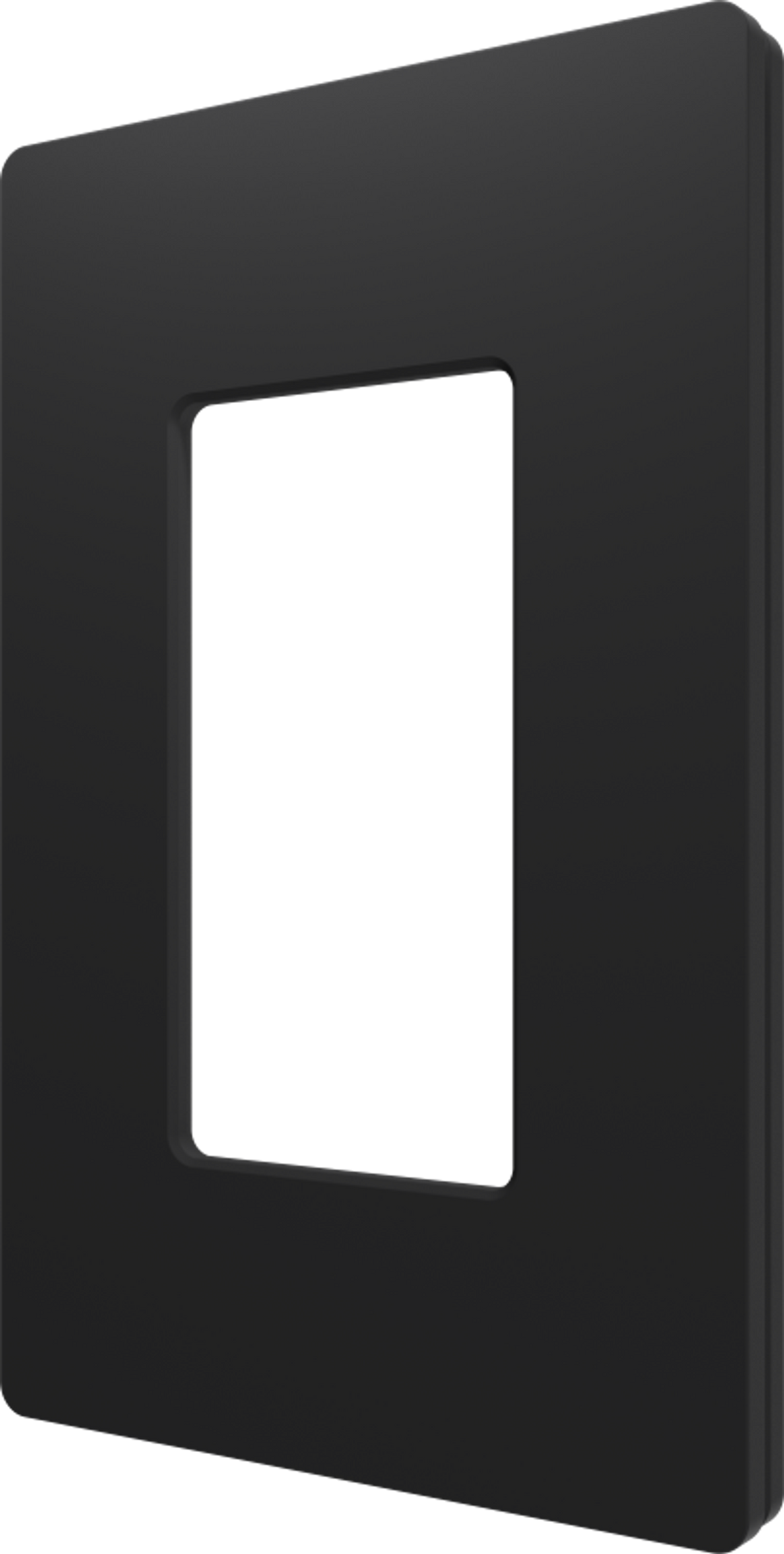 Crestron CM2-FP-G1-B-T – Cameo 2 Faceplate, 1-Gang, Black Textured Lighting Controls Crestron