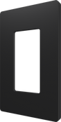 Crestron CM2-FP-G1-B-T – Cameo 2 Faceplate, 1-Gang, Black Textured Lighting Controls Crestron