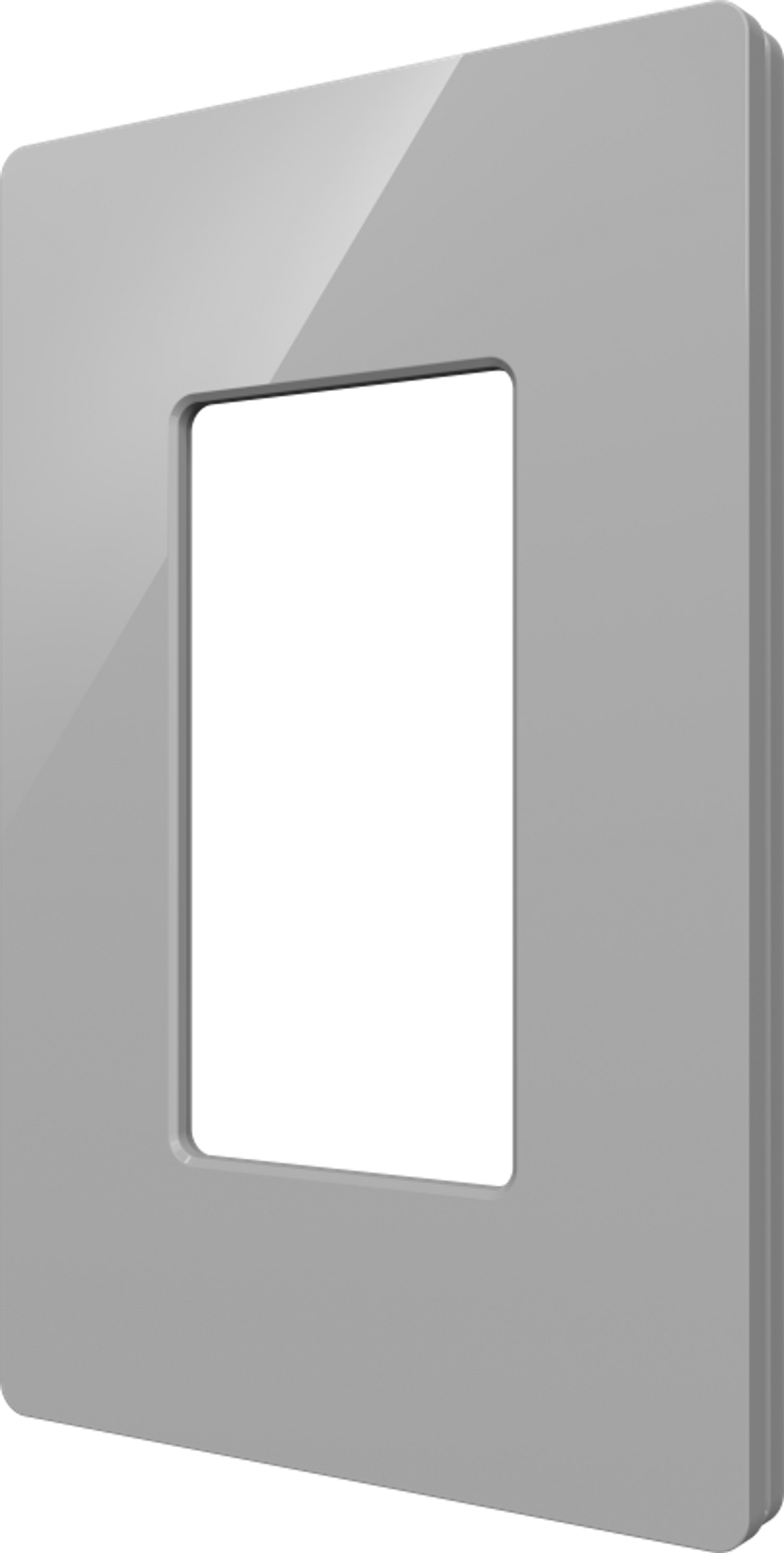 Crestron CM2-FP-G1-G-S – Cameo 2 Faceplate, 1-Gang, Gray Smooth Lighting Controls Crestron