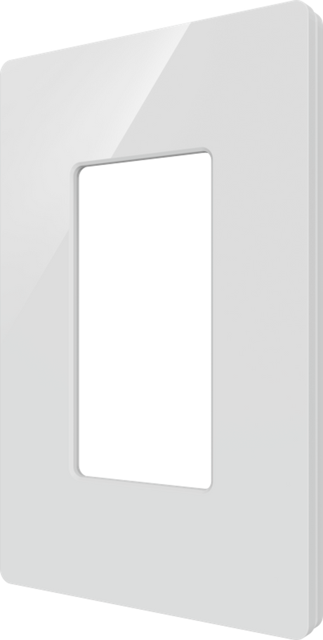 Crestron Cameo 2 Faceplate, 1-Gang, White Smooth – CM2-FP-G1-W-S Accessories Crestron