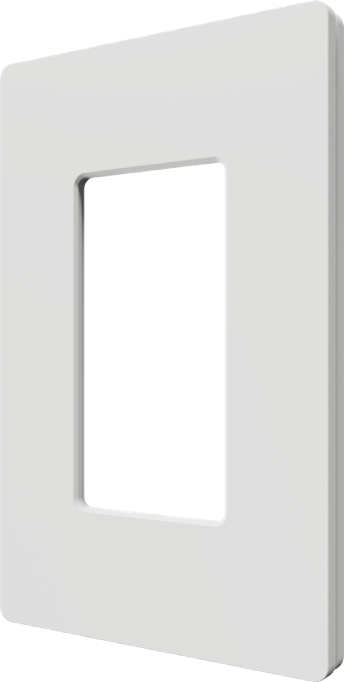 Crestron CM2-FP-G1-W-T – Cameo 2 Faceplate, 1-Gang, White Textured Lighting Controls Crestron