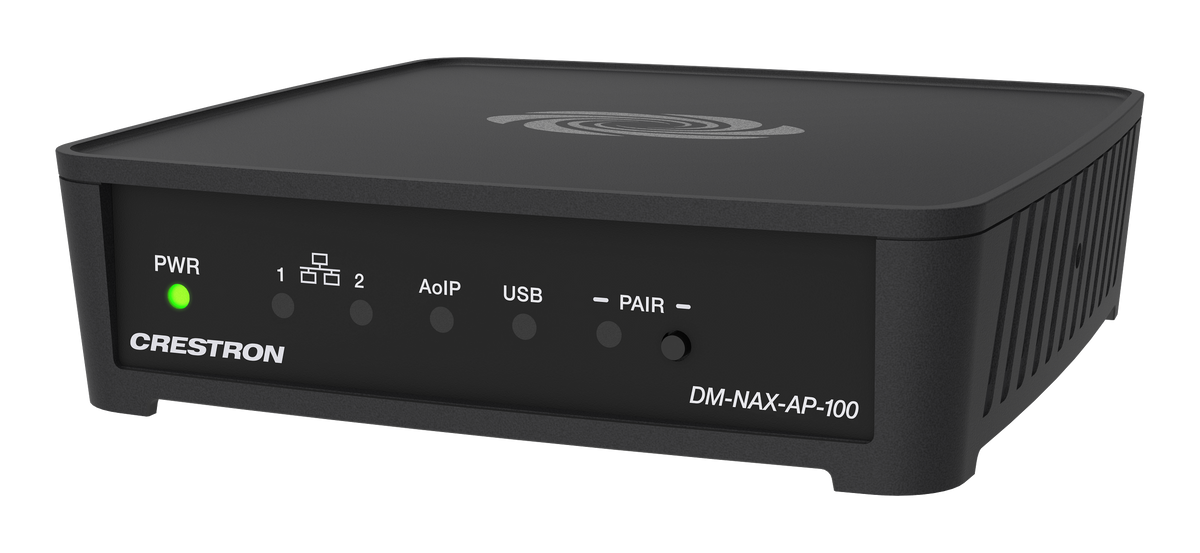 Crestron Collab Small Huddle Room — Microsoft Teams Rooms with Huddly IQ, Sennheiser Ceiling Mic and PoE Speakers Video Conferencing System Bundle Crestron