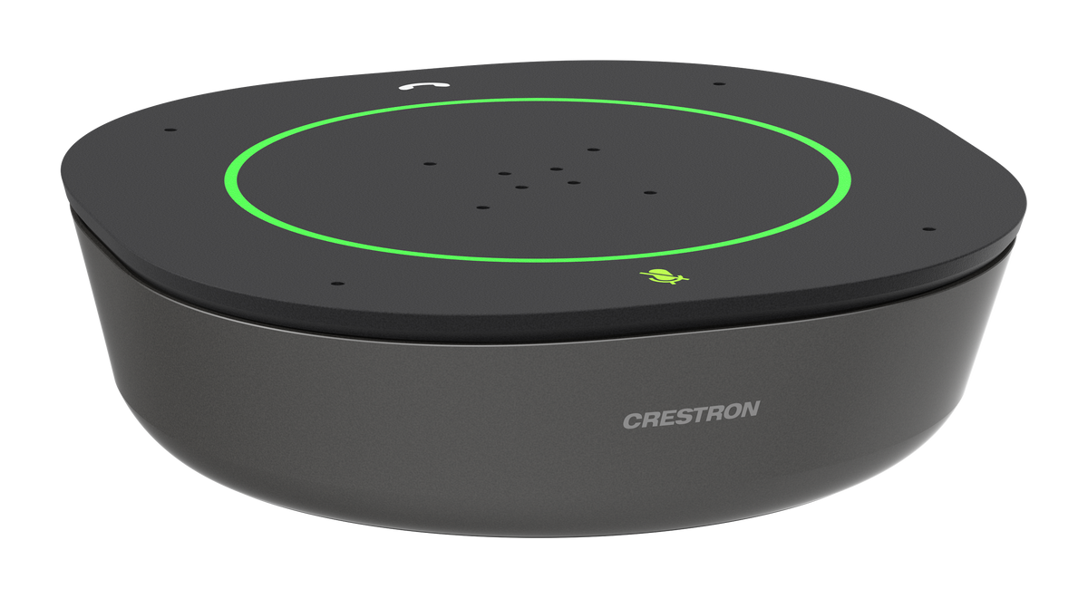 Crestron DM-NAX-POD-MIC – PoE Microphone Pod for DM NAX Intelligent Audio Accessories Crestron