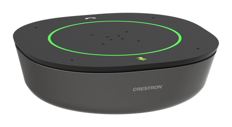 Crestron DM-NAX-POD-MIC – PoE Microphone Pod for DM NAX Intelligent Audio Accessories Crestron