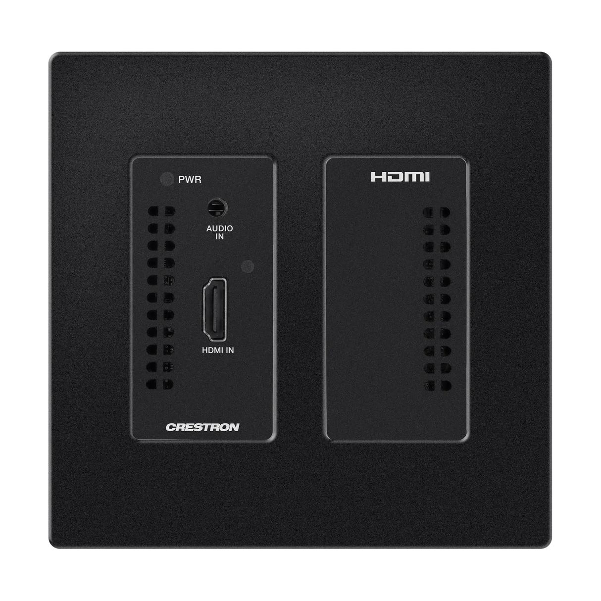 Crestron DM-NVX-E20-2G-B-T  DM NVX® 4K60 4:2:0 Network AV Encoder, Wall Plate, Black