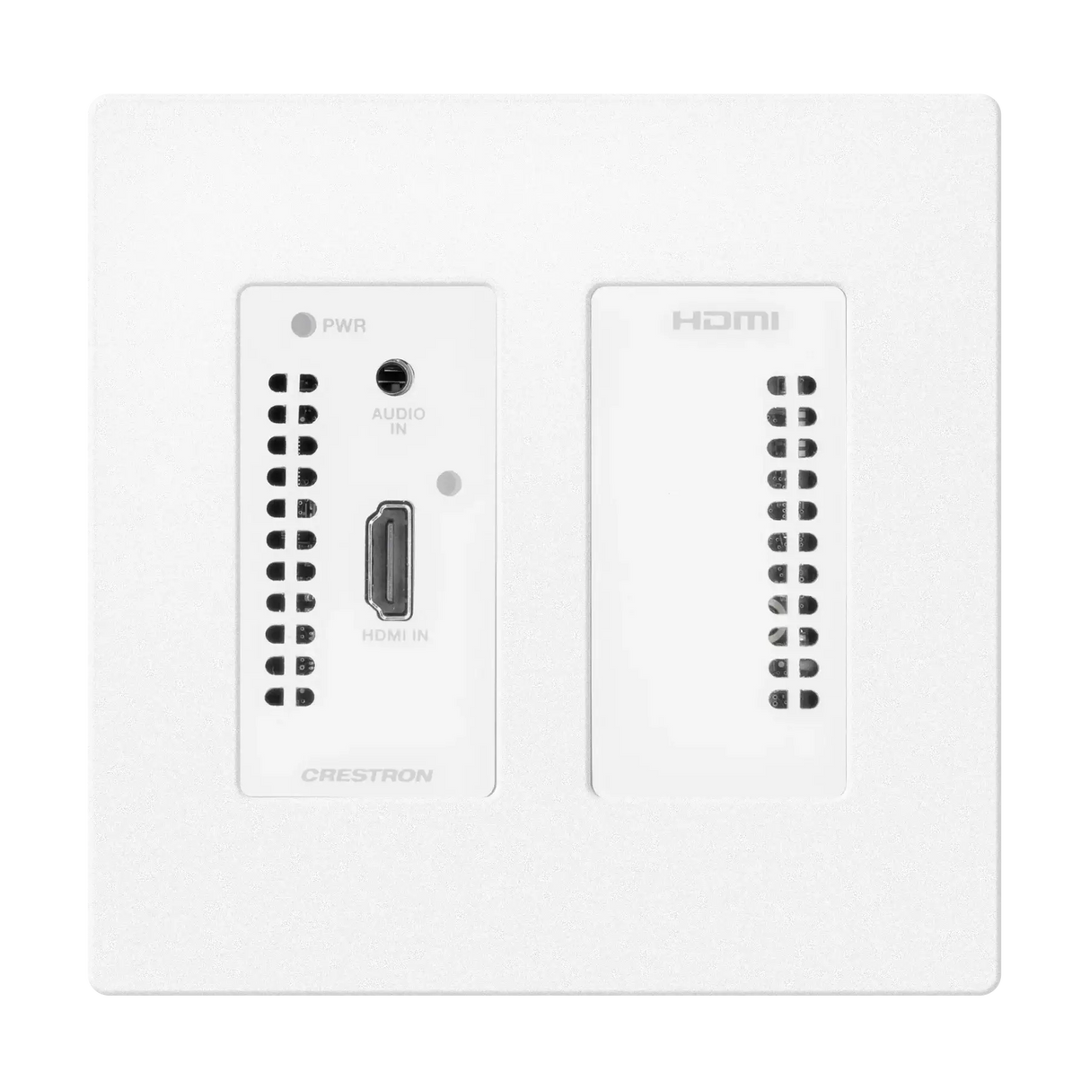 Crestron DM-NVX-E20-2G-W-T DM NVX® 4K60 4:2:0 Network AV Encoder, Wall Plate, White