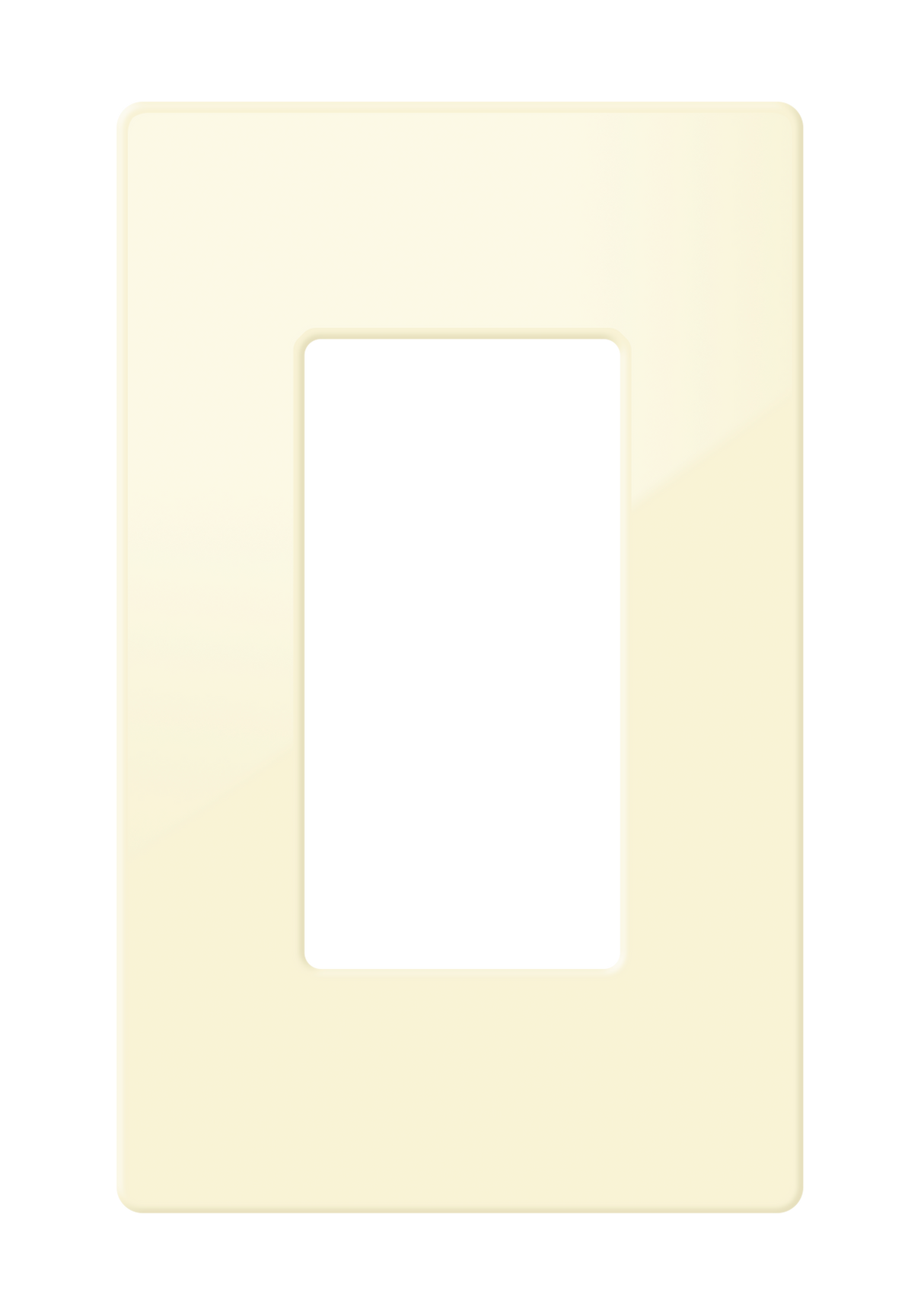 Crestron FP-G1-DA-S – Decorator Faceplate, 1-Gang, Dark Almond Smooth Wall Boxes Crestron