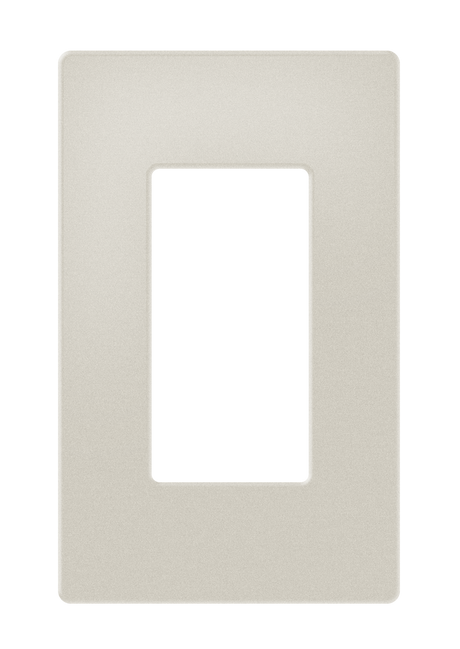 Crestron FP-G1-LAT-T – Decorator Style Faceplate, 1-Gang, Latte Textured Wall Boxes Crestron