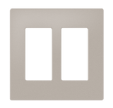 Crestron FP-G2-DSK-T – Decorator Style Faceplate, 2-Gang, Dusk Textured Wall Boxes Crestron