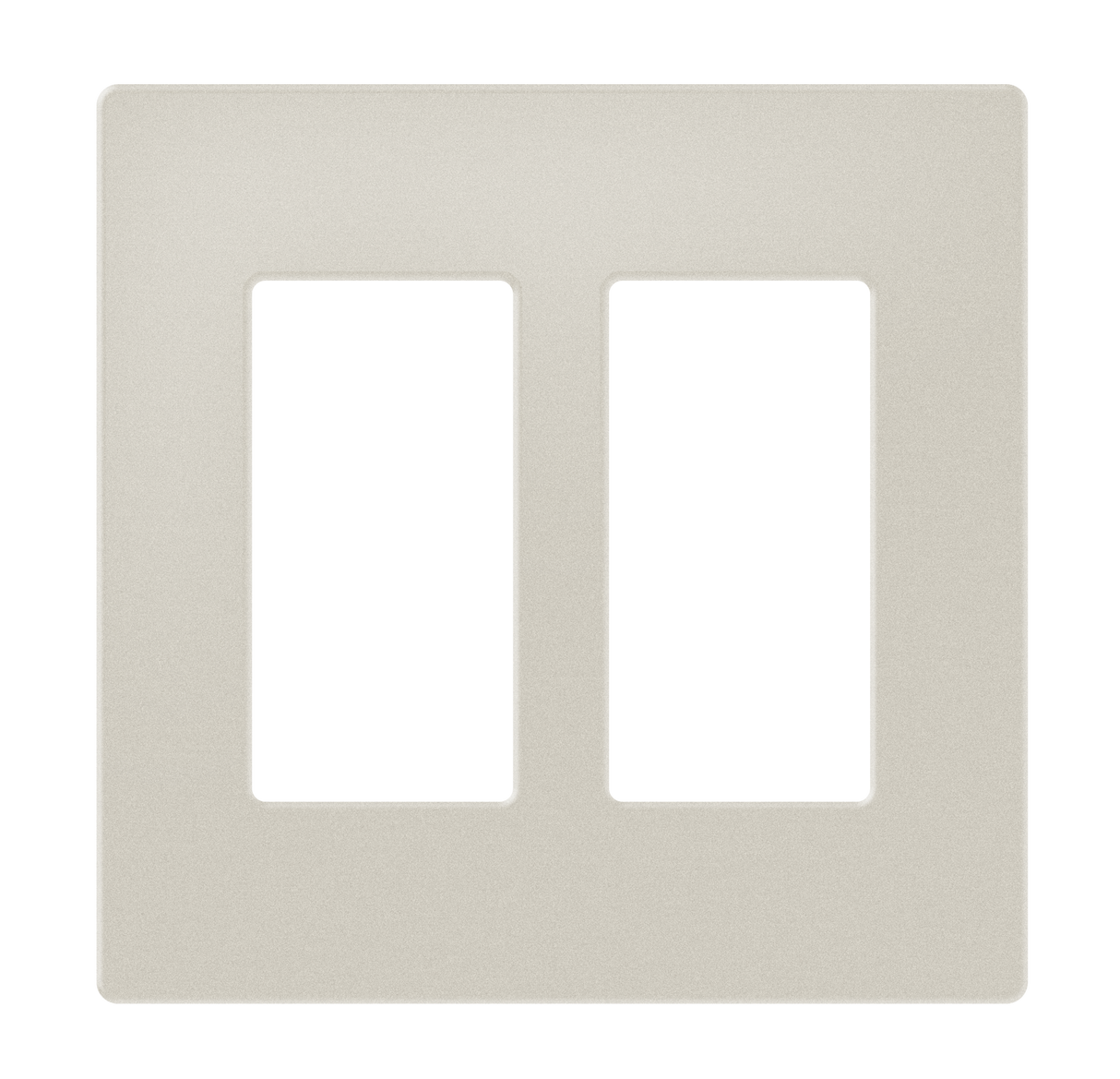 Crestron FP-G2-LAT-T – 2-Gang Decorator Faceplate, Latte Textured Wall Boxes Crestron
