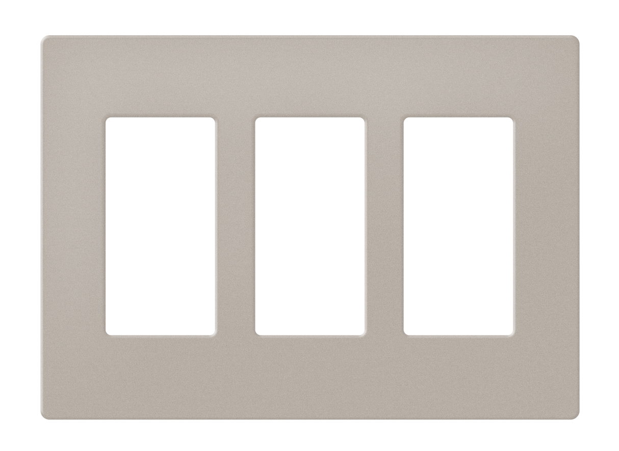 Crestron FP-G3-DSK-T – Decorator Faceplate, 3-Gang, Dusk Textured Wall Boxes Crestron