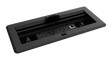 Crestron FT2-1200-ELEC-PTL-B – FlipTop FT2 Series Tabletop Cable Management, 1200 Size, Black Crestron