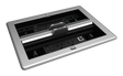 FlipTop FT2 Series Cable Management System, 1400, Electrical, Pass-Through Lid, Alloy Crestron