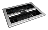 FlipTop FT2 Series Cable Management System, 1400, Electrical, Pass-Through Lid, Alloy Crestron