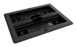 Crestron FT2-1400-ELEC-PTL-B – FlipTop FT2 Cable Management System, 1400 Size, Electrical, Pass-Through Lid, Black Crestron