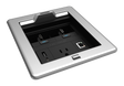 Crestron FT2-500-ELEC-PTL-AL – FlipTop FT2 Series Tabletop Cable Management, 500 Size, Alloy Crestron