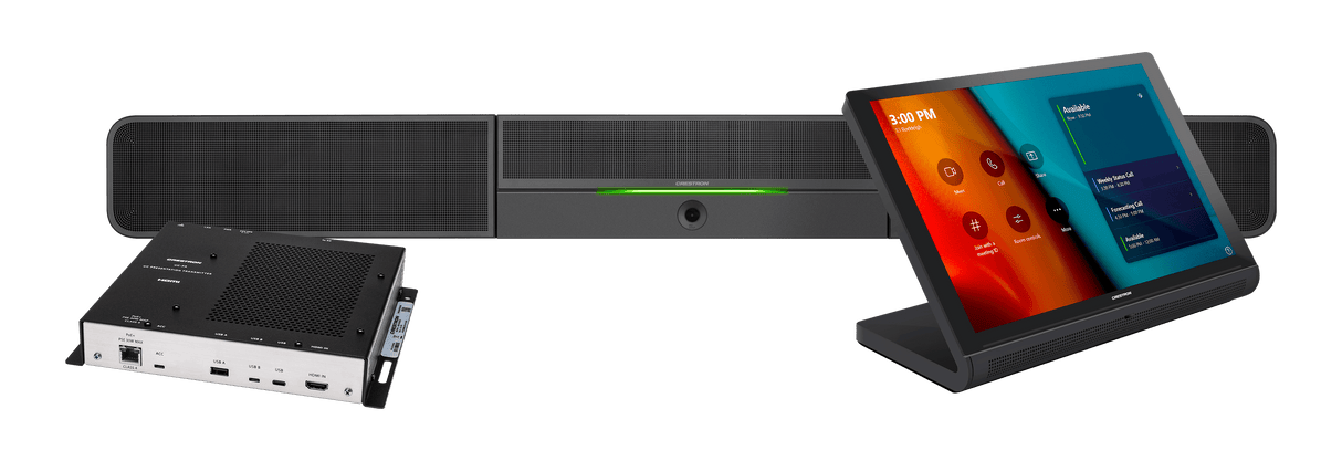 Crestron UC-BX30-T Crestron Flex Advanced Small Room Conference System with Video Soundbar and ASUS® Mini PC for Microsoft Teams® Rooms