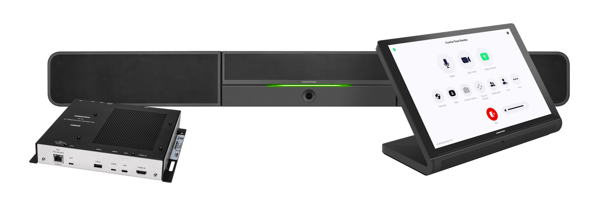 Crestron UC-BX30-Z Crestron Flex Advanced Small Room Conference System with Video Soundbar and ASUS® Mini PC for Microsoft Teams® Rooms