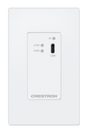 Crestron HD-TX-4KZ-111-1G-W – DM Essentials 4K60 USB-C DisplayPort Transmitter, Wall Plate, White Accessories Crestron