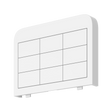 Crestron HR-310-BTN-W BLANK – Backlit Engravable Buttons for HR-310 & HR-310-I, White, Blank Crestron