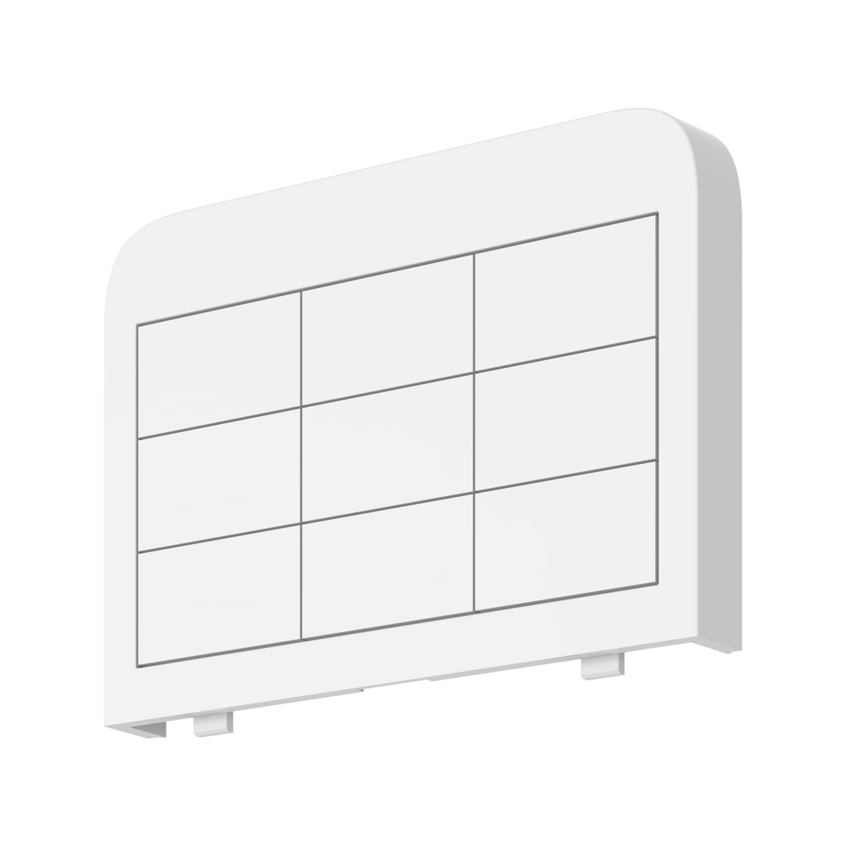 Crestron HR-310-BTN-W BLANK – Backlit Engravable Buttons for HR-310 & HR-310-I, White, Blank Crestron