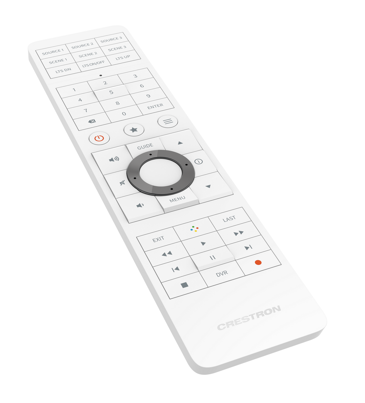 Crestron HR-310-W – Handheld Remote, US and Canada, White Handheld Remote Crestron
