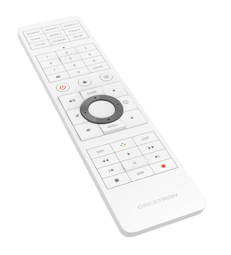 Crestron HR-310-W – Handheld Remote, US and Canada, White Handheld Remote Crestron