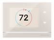 Crestron HZ-THSTAT-A – Horizon Wireless Thermostat, Almond Thermostats Crestron