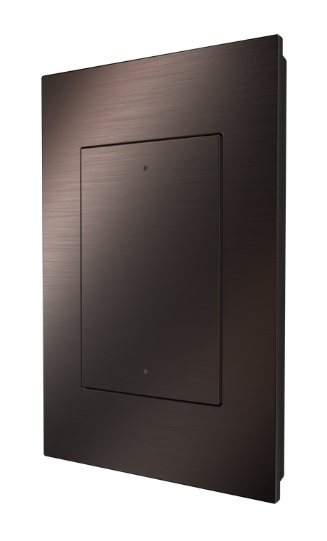 Crestron HZ2-AUX-DRK-BRZ – Horizon 2 In-Wall Multiway Remote, Standard Engraved, Dark Bronze Lighting Controls Crestron