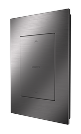 Crestron HZ2-AUX-DRK-NKL ENGRAVED – Horizon 2 Multiway Remote, Dark Nickel, Custom Engraved Crestron