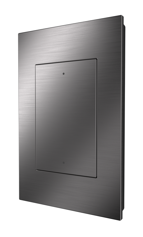 Crestron HZ2-AUX-DRK-NKL – Horizon 2 In-Wall Multiway Remote, Standard Engraved, Dark Nickel Lighting Controls Crestron